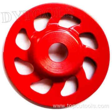 Diamond L-Row cup grinding wheels